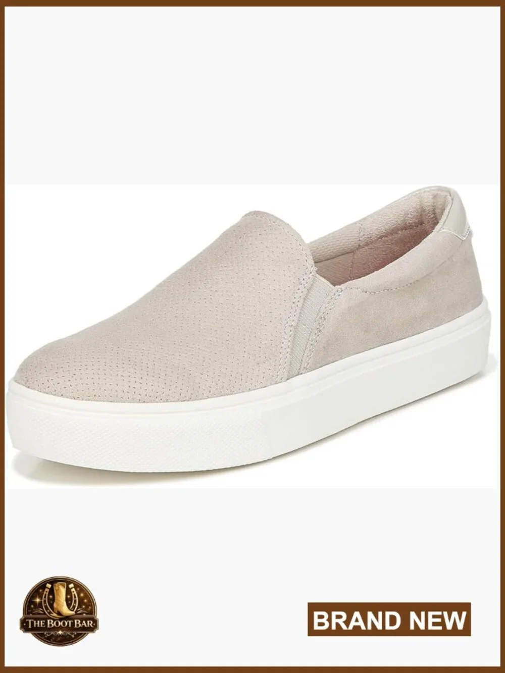 Lightweight Slip-On Sneakers with Recycled Lining, Foam Cushioning
